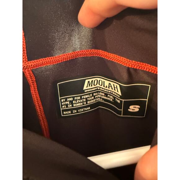 Moolah Women's Blacktop Basketball Padded Compression Top Size S - Picture 7 of 9